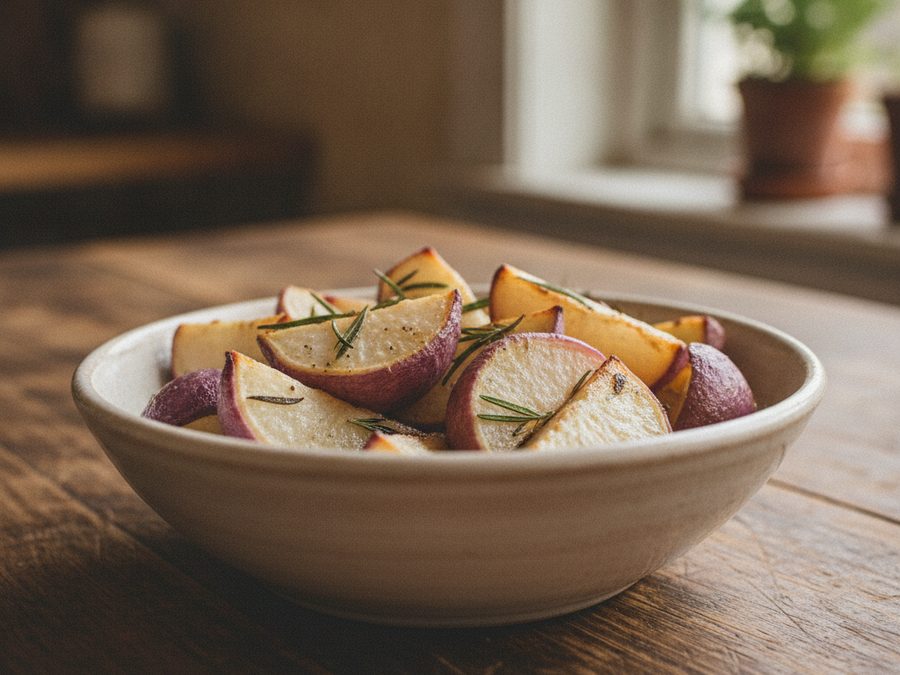 Roasted Turnips with Rosemary