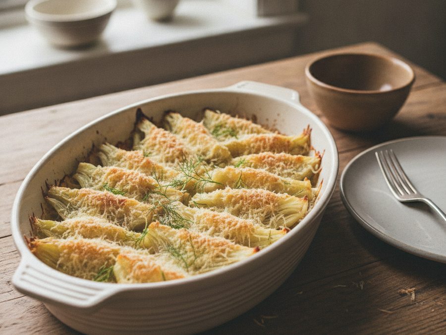 Roast Fennel with Parmesan