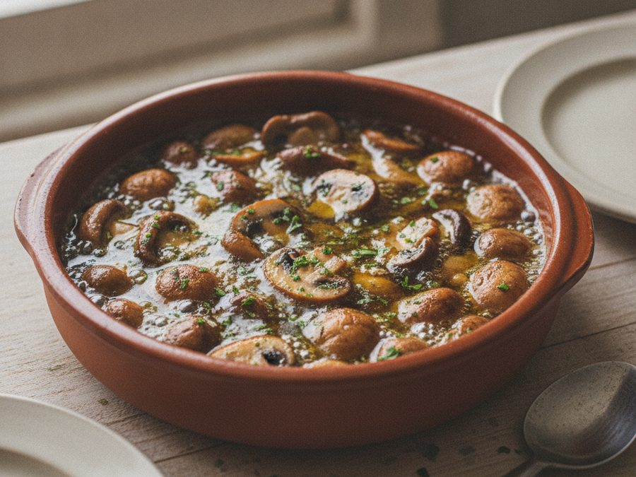 Garlic Mushrooms (Champiñones al Ajillo)