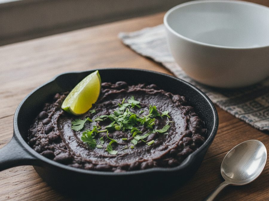 Refried Black Beans