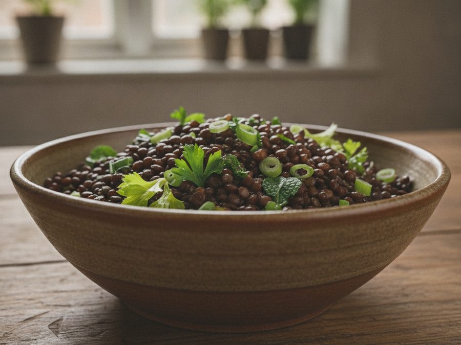Puy Lentil Salad with Herbs