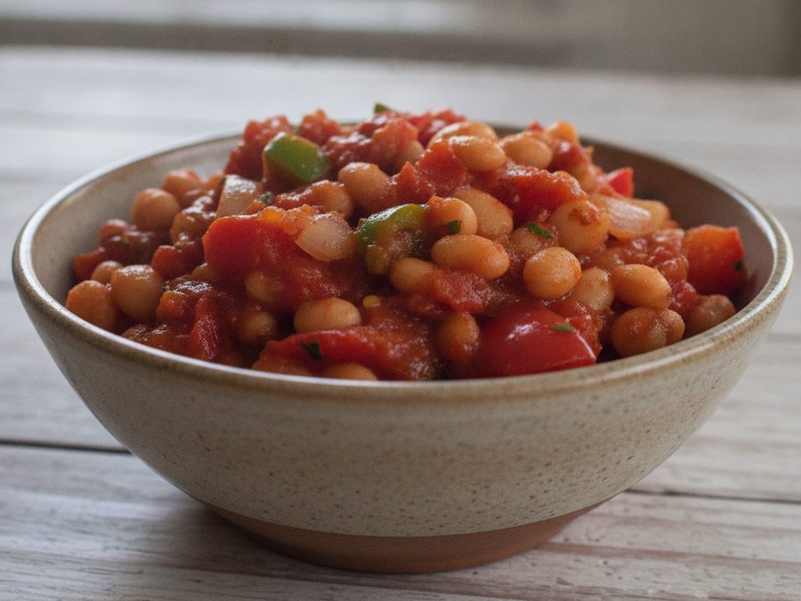 Chakalaka (Spicy Bean Relish)