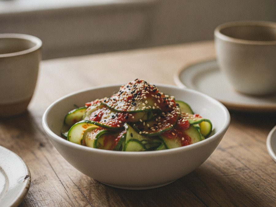 Korean Cucumber Salad (Oi Muchim)