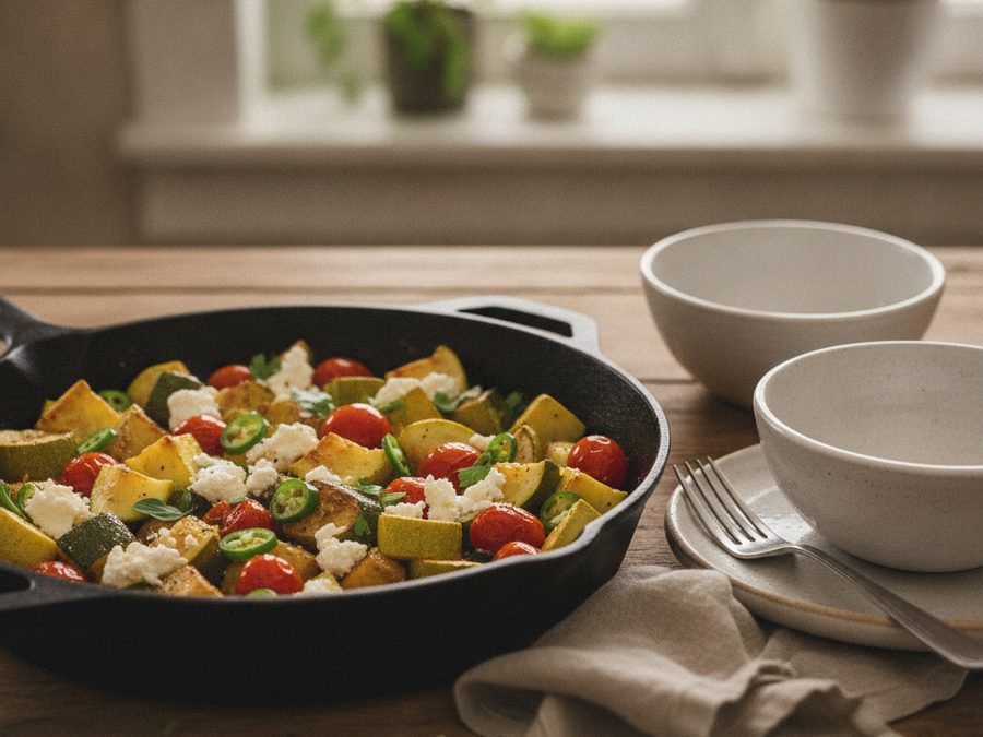 Calabacitas (Mexican Courgettes)