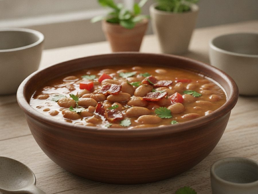 Frijoles Charros (Pinto Beans with Bacon)