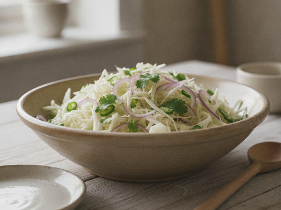 Lime & Chilli Cabbage Slaw