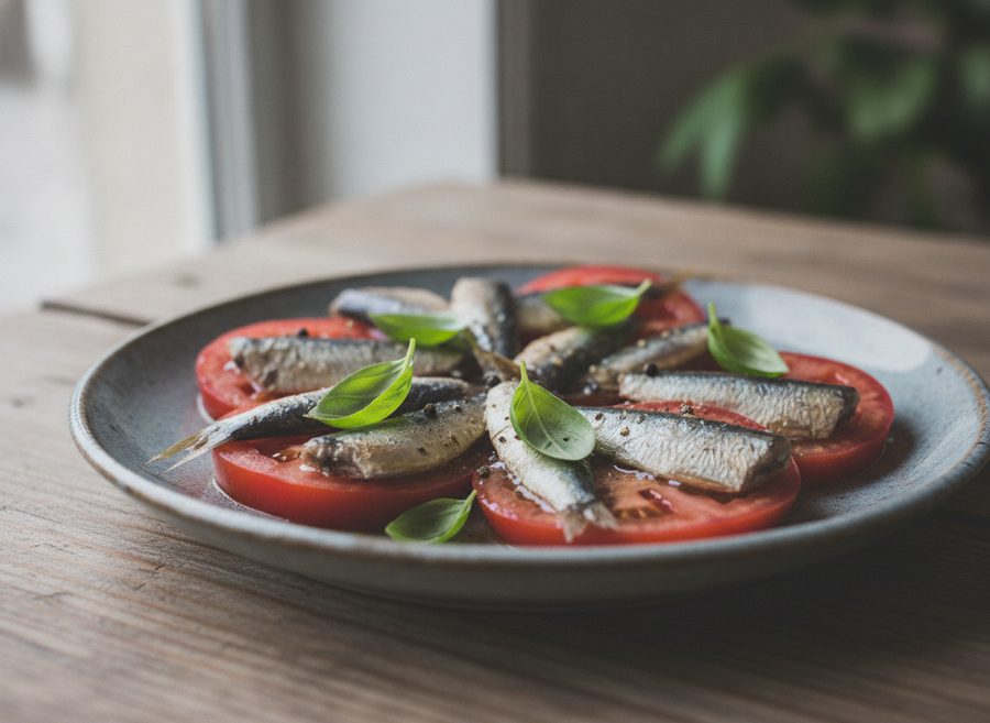 Sardines and Tomatoes