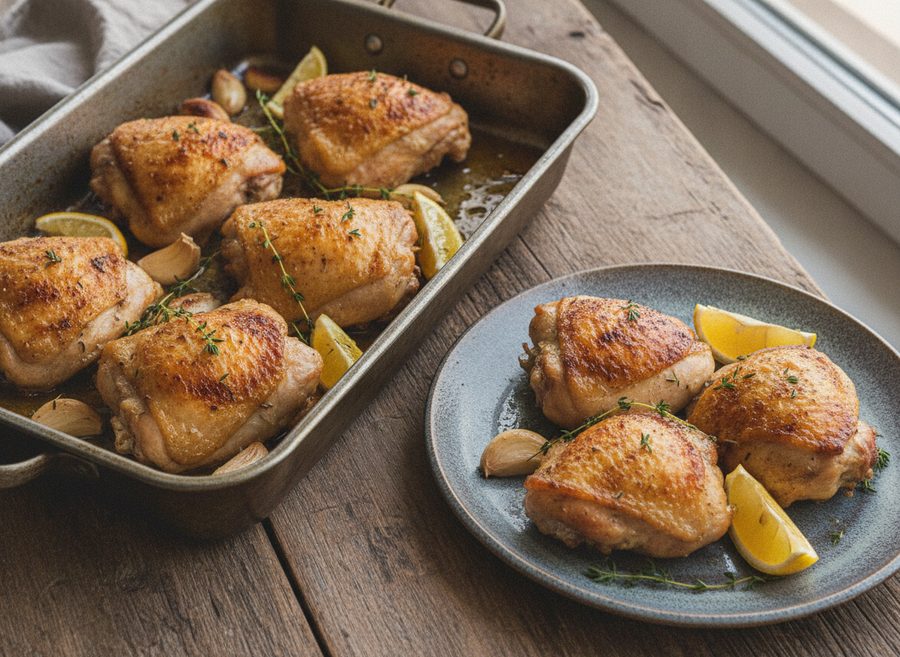 Roast Chicken Thighs