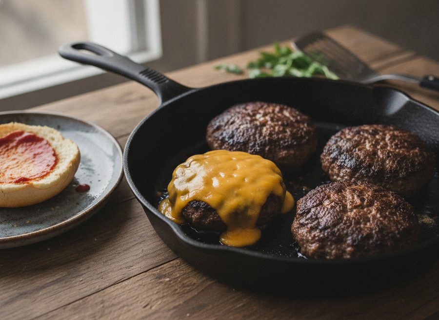 Simple Beef Burgers