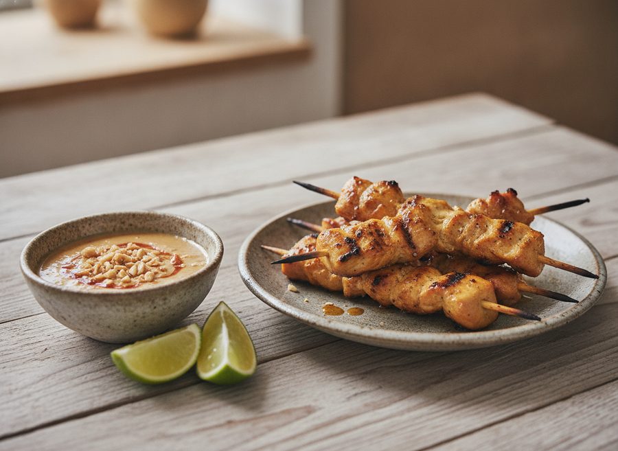 Chicken Satay Skewers