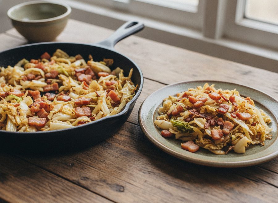 Bacon and Cabbage