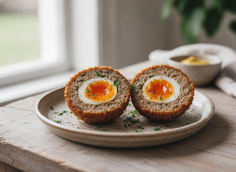 Scotch Eggs Without Breadcrumbs