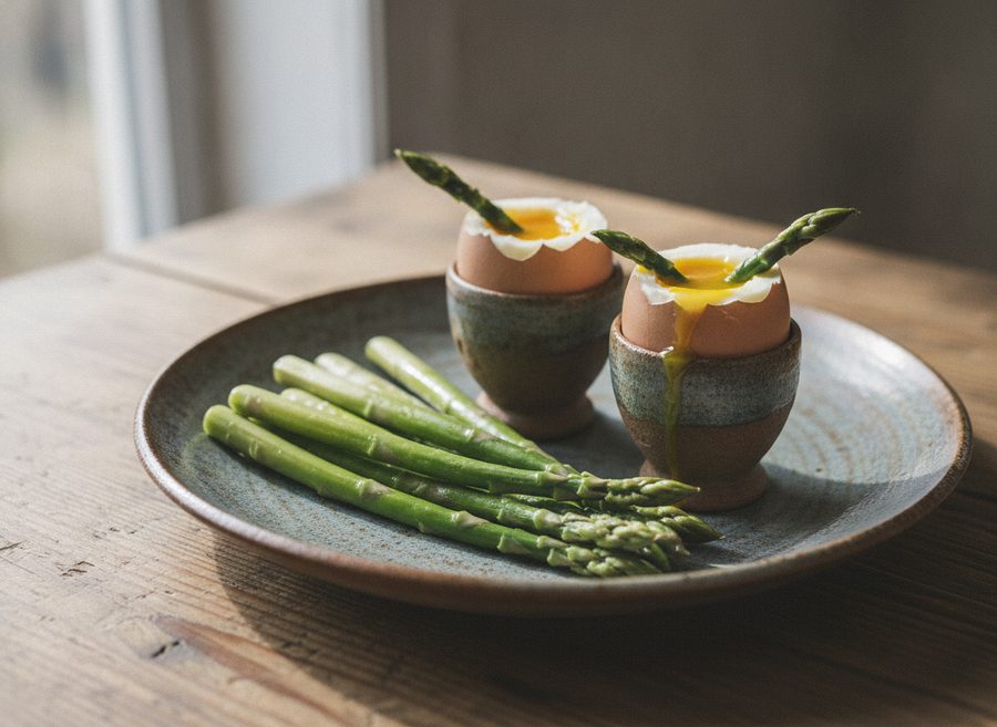 Soft Eggs and Asparagus