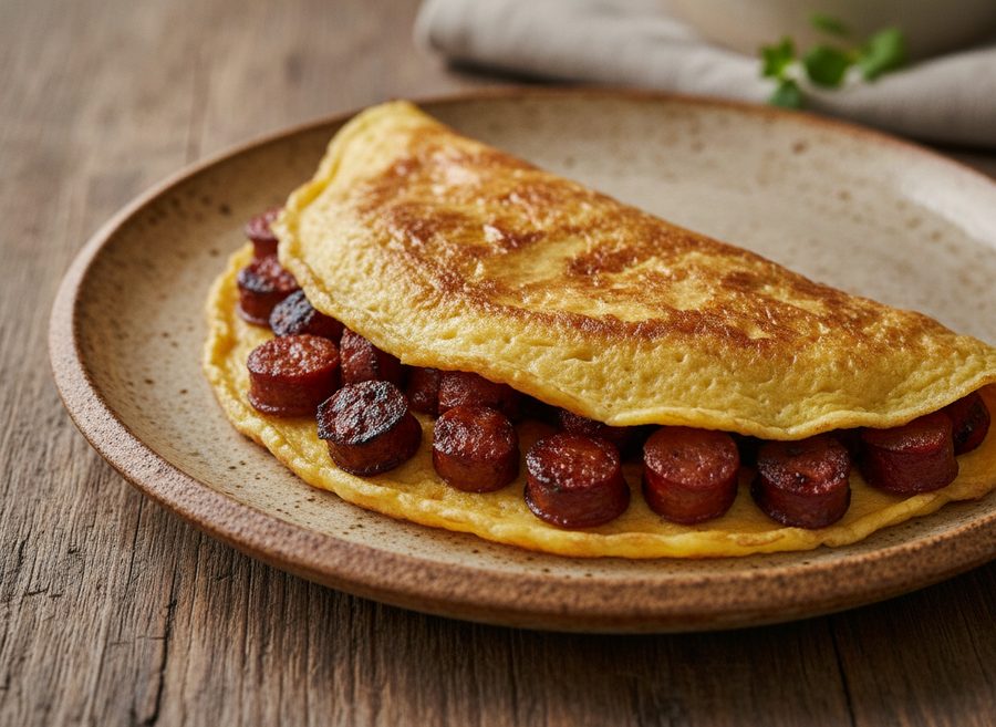 Chorizo Omelette