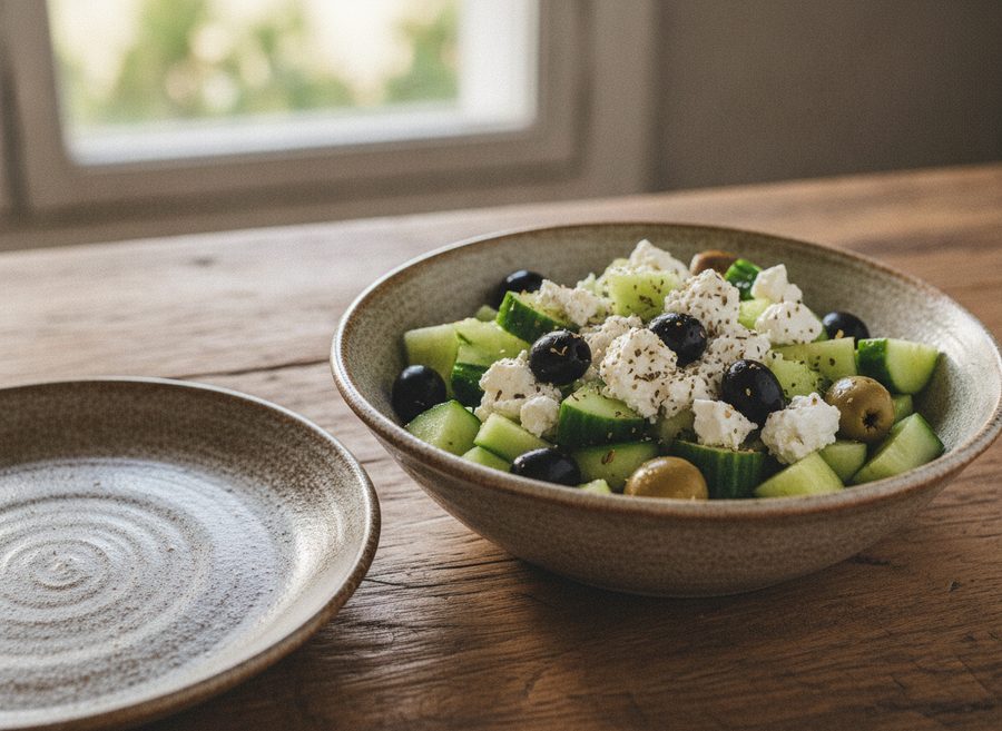Cucumber and Feta Salad