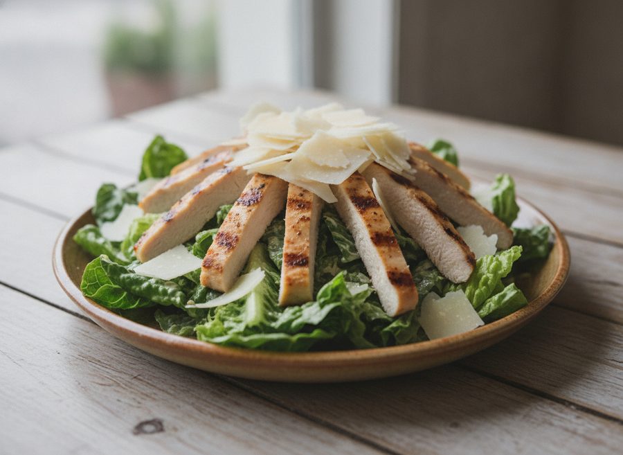 Chicken Caesar-Style Salad