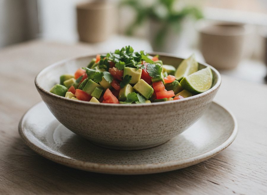 Avocado and Tomato Salad