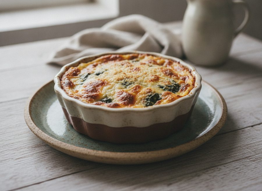 Ricotta and Spinach Bake