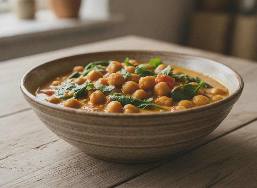 Coconut Chickpea Curry