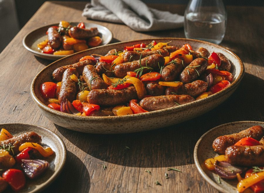 Sausage and Veg Traybake
