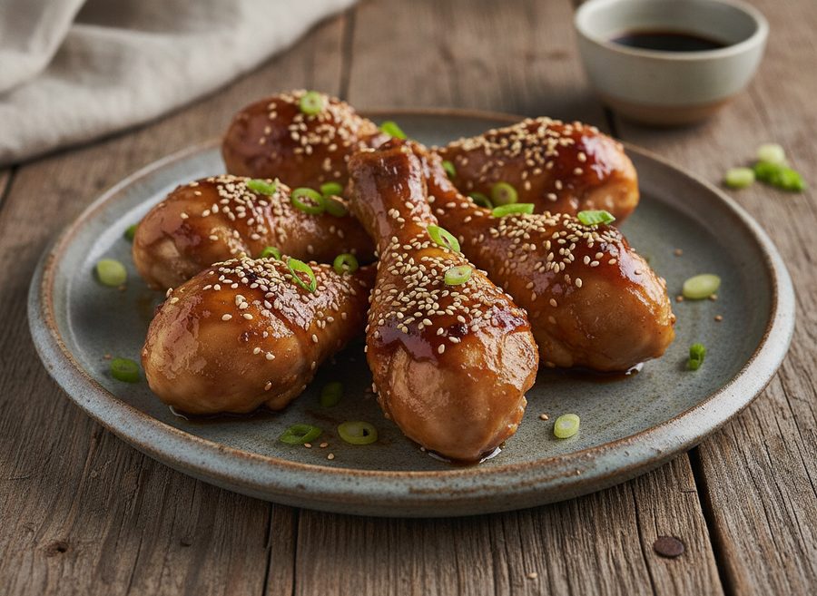 Sticky Chicken Drumsticks