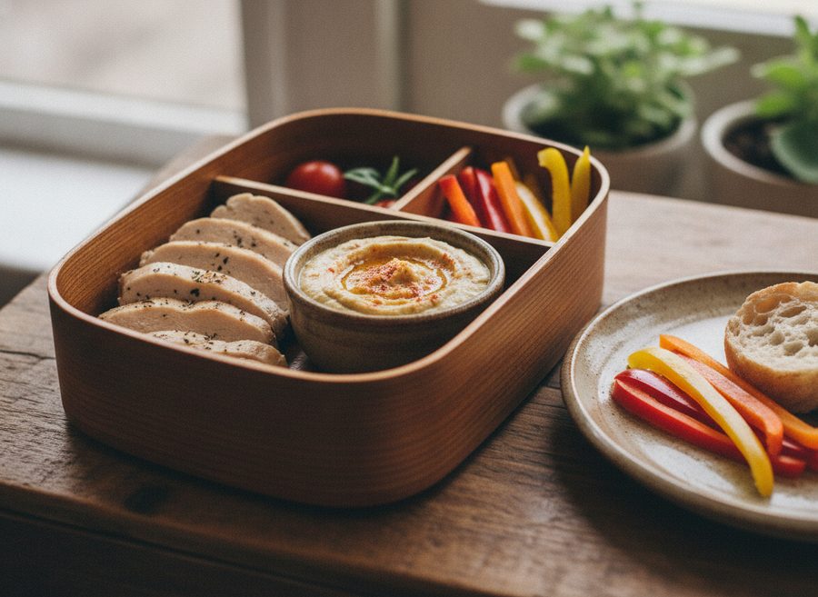 Chicken and Hummus Box