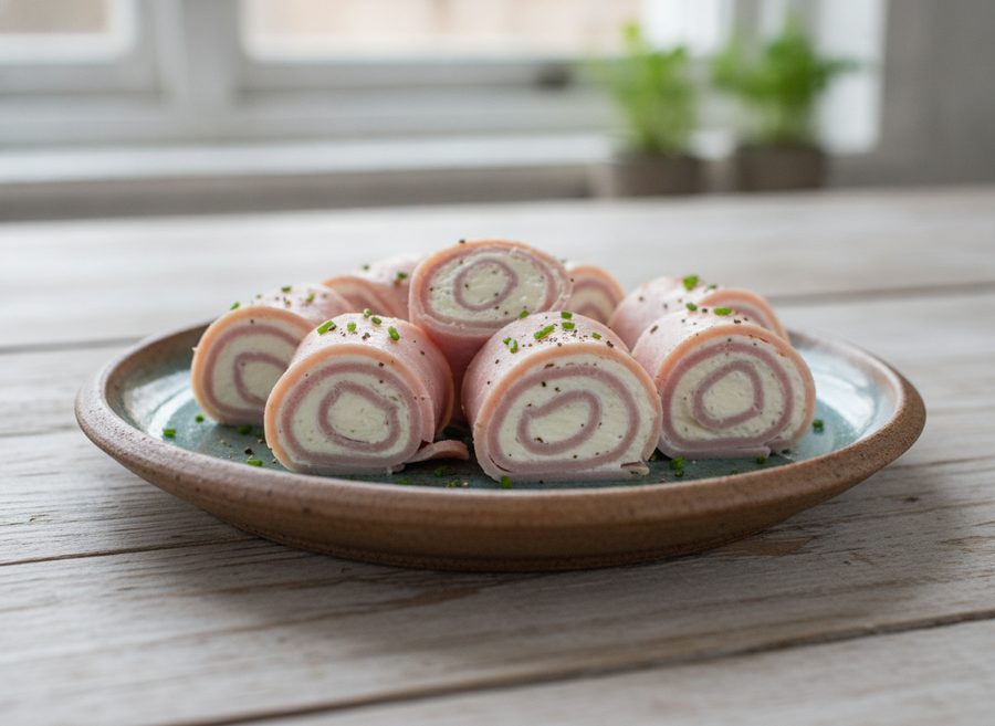 Ham and Cream Cheese Rolls
