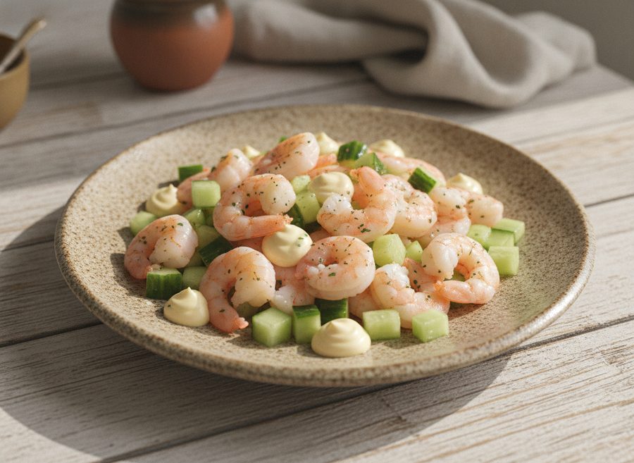 Prawn and Cucumber Pot