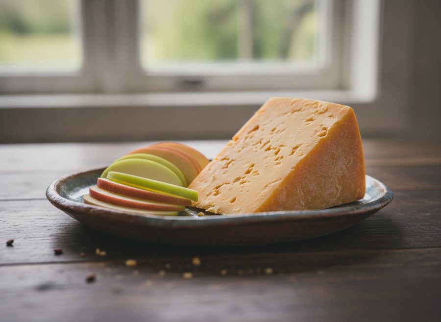 Cheese and Apple