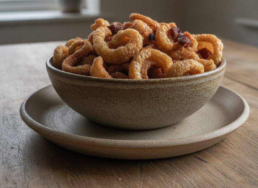 Pork Scratchings Pot