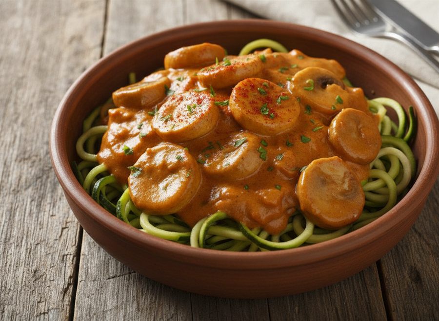 Mushroom Stroganoff