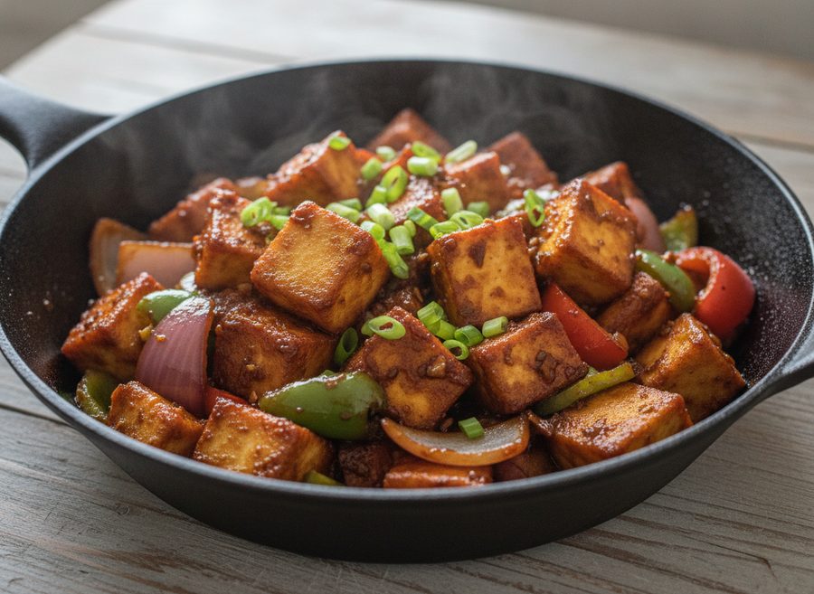 Paneer & Pepper Stir-Fry