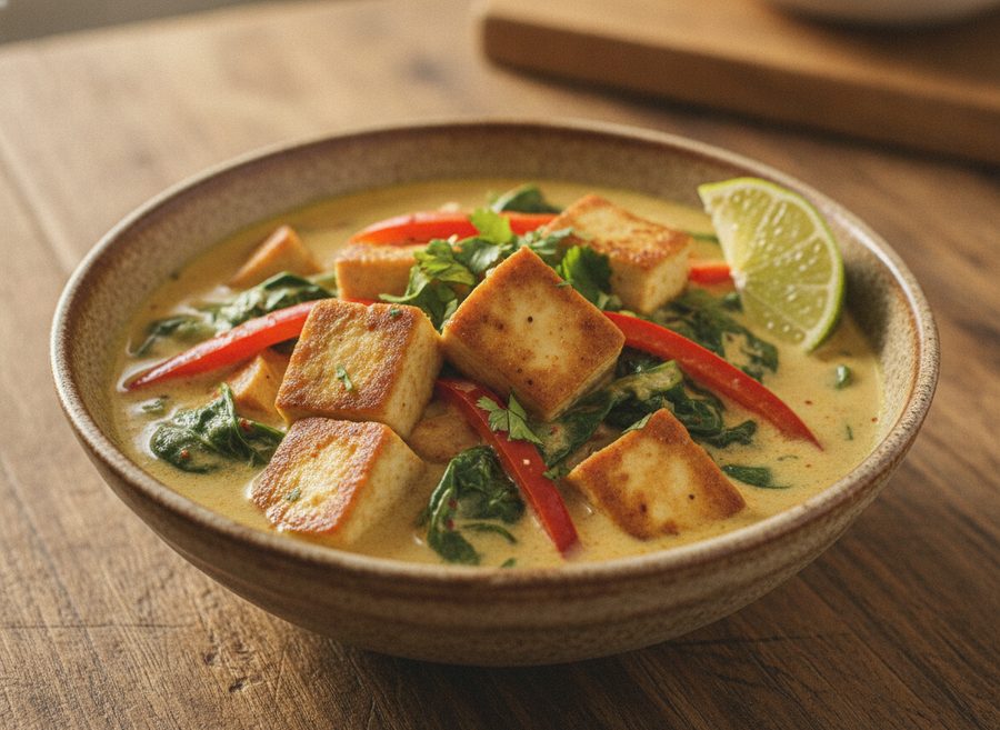 Tofu & Vegetable Coconut Curry